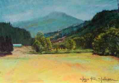 Mary's Peak From Harlan © Jana R. Johnson