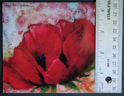 © Jana R. Johnson Poppy Pink