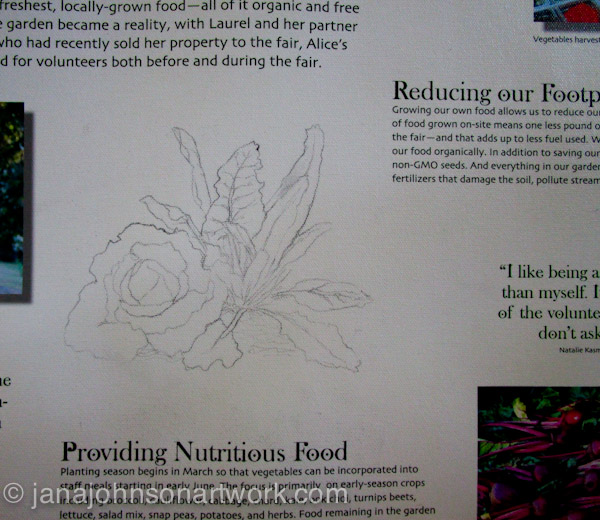 ©Jana R. Johnson janajohnsonartwork.com/blogc-Oregon Country Fair week - Day 1 - Tuesday - Sign Barn