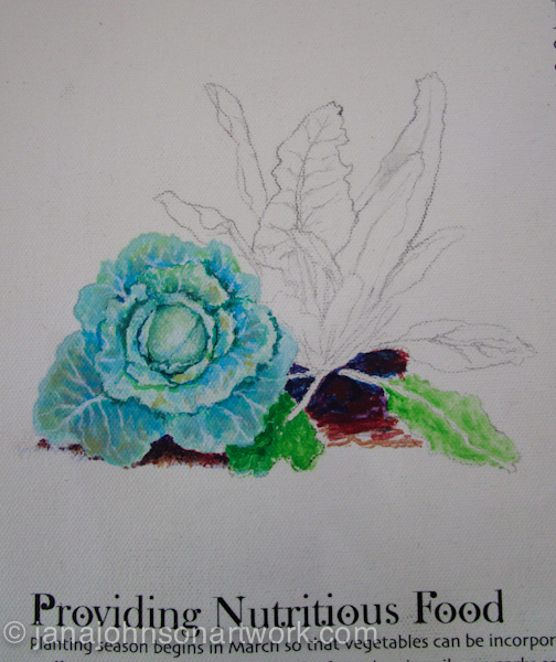 ©Jana R. Johnson janajohnsonartwork.com/blogc-Oregon Country Fair week - Day 2 - Wednesday - Sign Barn & our camp scenes.